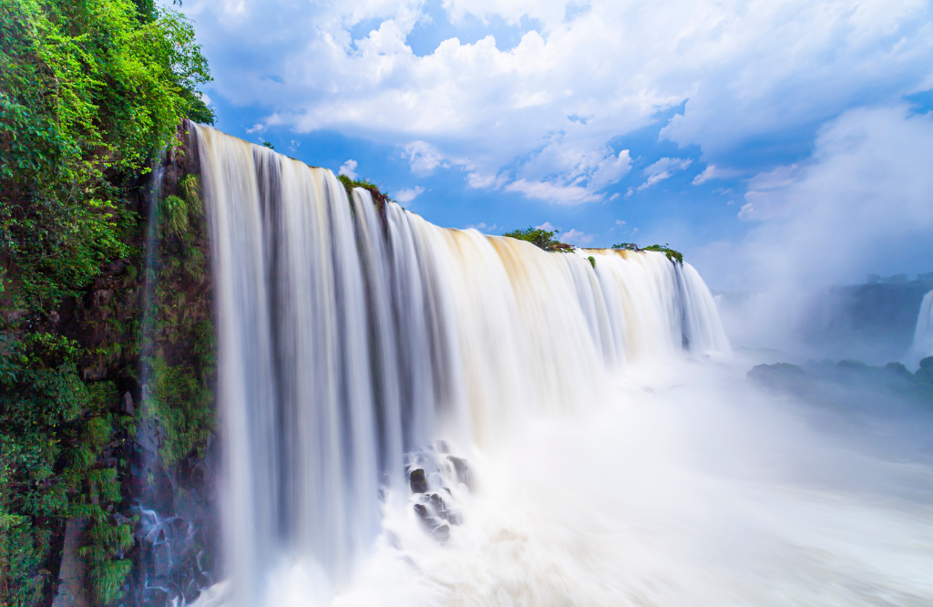 waterfall brazil