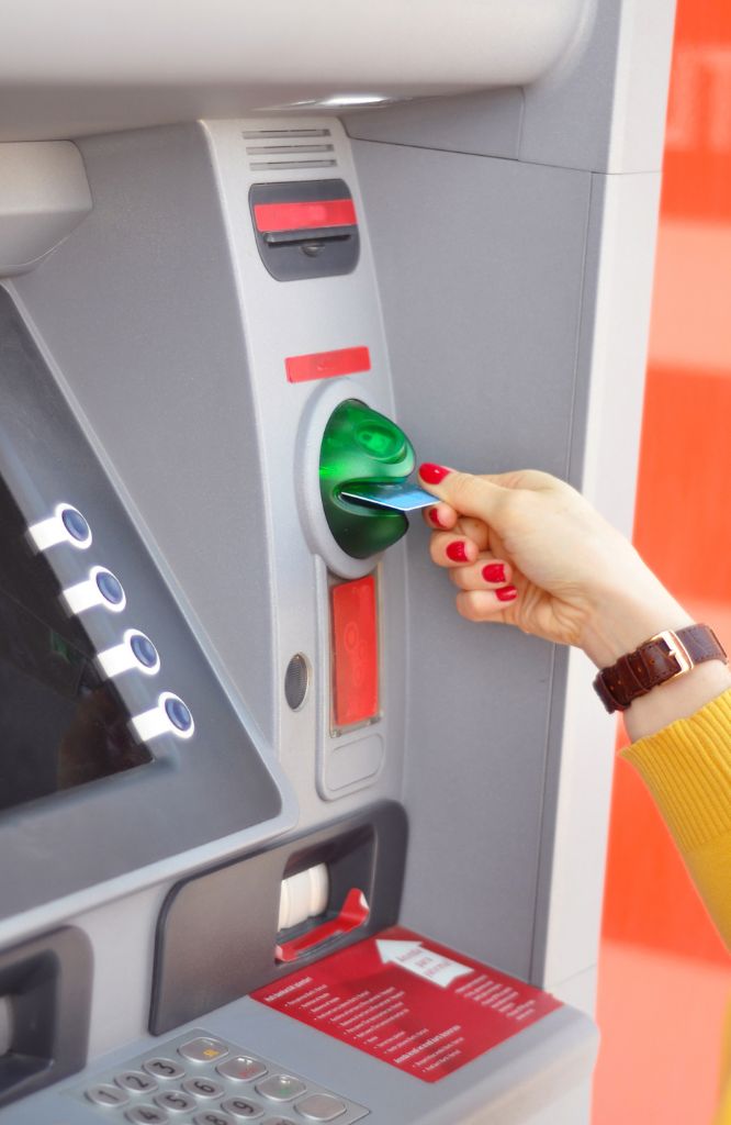 how to use atm for the first time