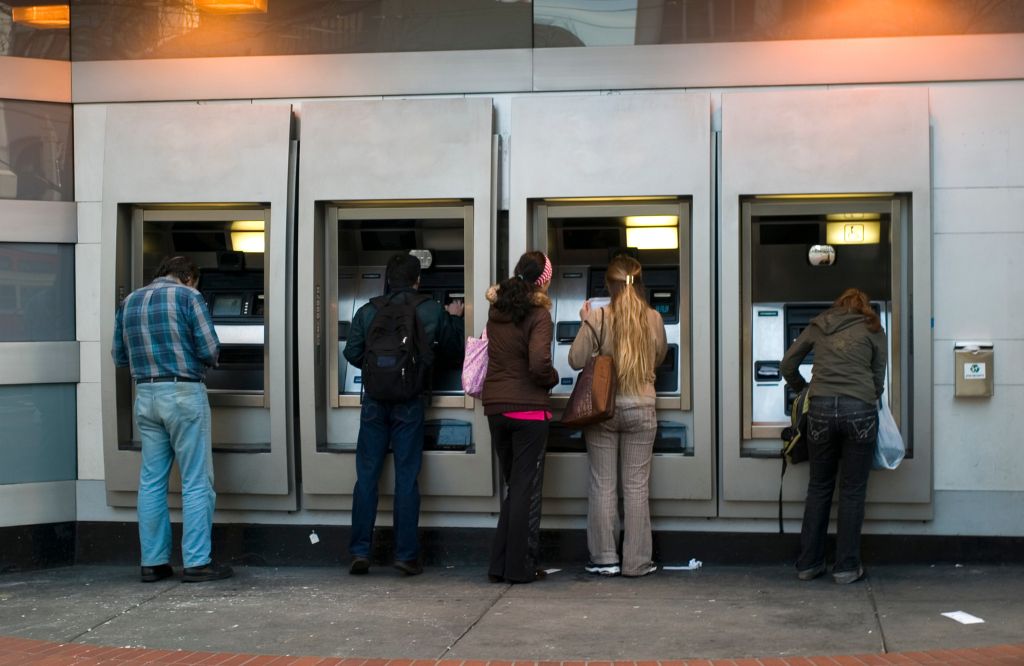 Brasil retiro de dinero